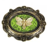 Decoratiune gotica pentru perete Moth Macabre